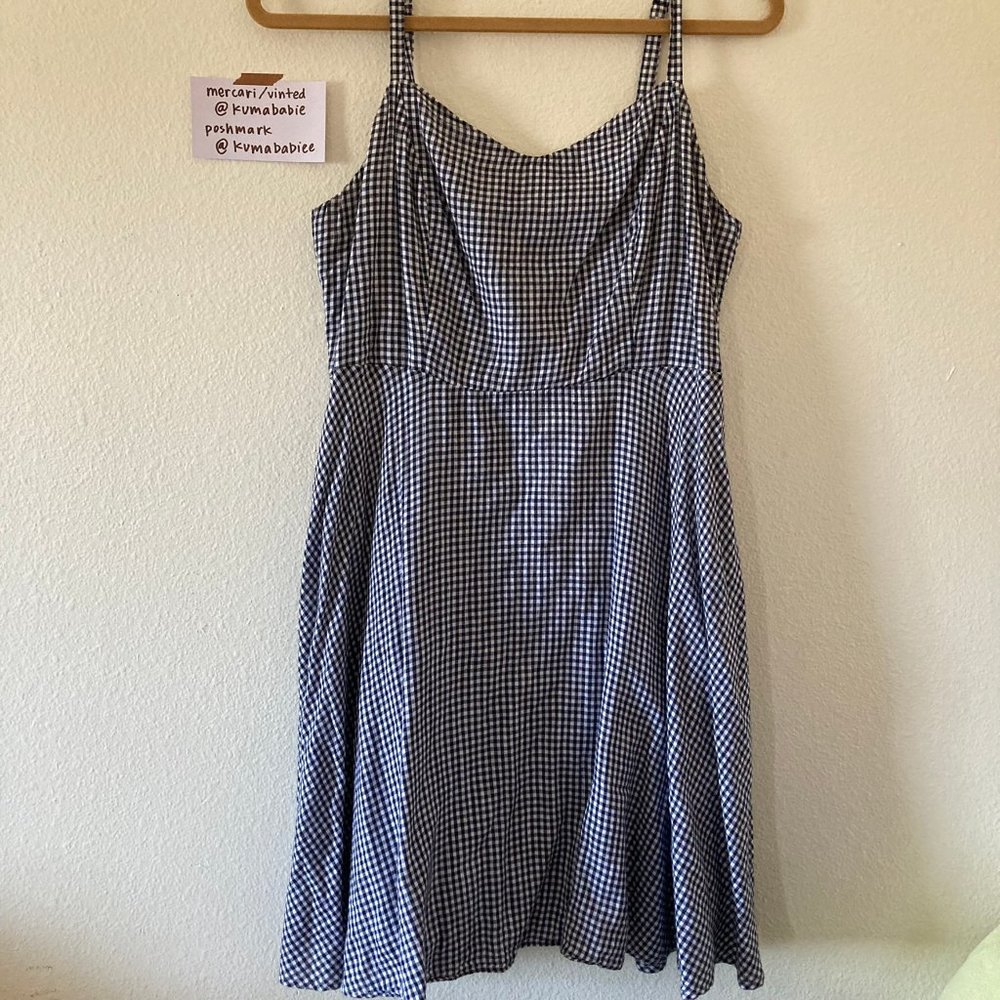 old navy - gingham dress